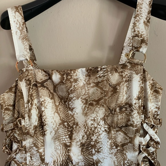 Cache snake print dress - Picture 6 of 8